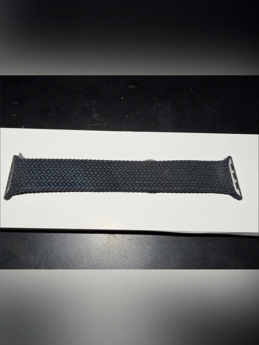 Apple Braided Solo Loop Watch Band - Midnight